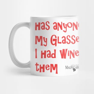 Glasses  - Magpie Springs - Adelaide Hills Wine Region - Fleurieu Peninsula - Winery Mug